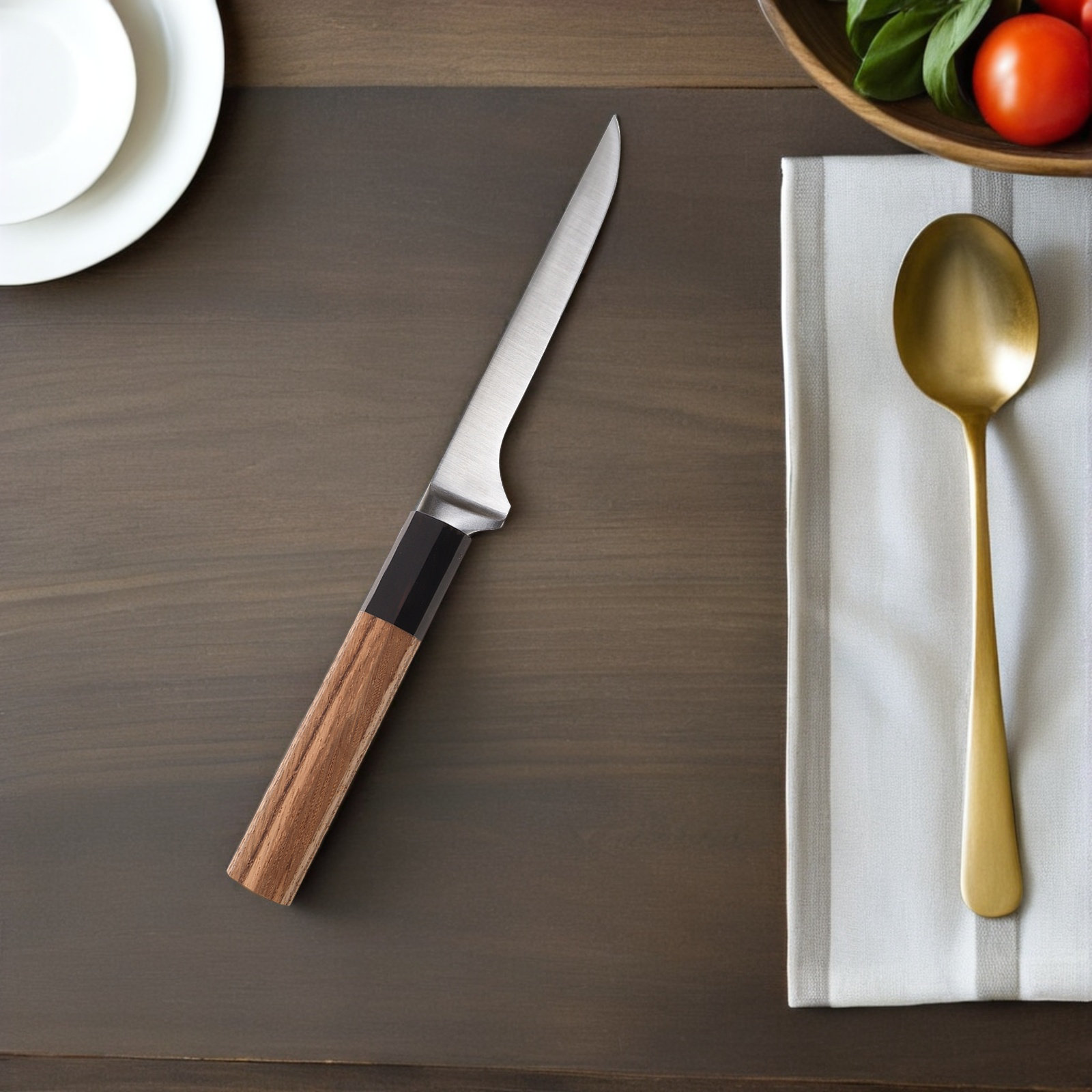 Octagon Wooden Knife Handle fo - огляд і ціна Japanese Knife