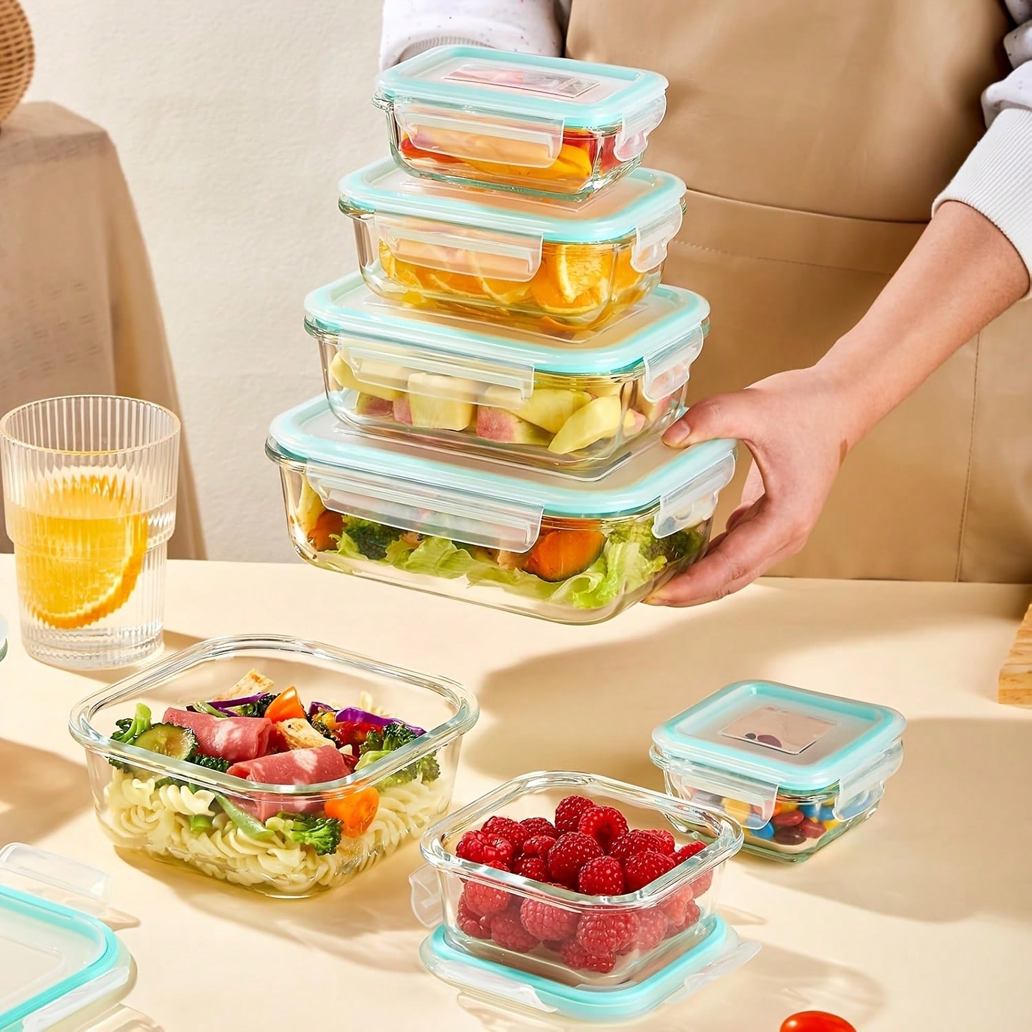 20pcs Sealed Glass Food Storag - огляд і ціна Bento Box