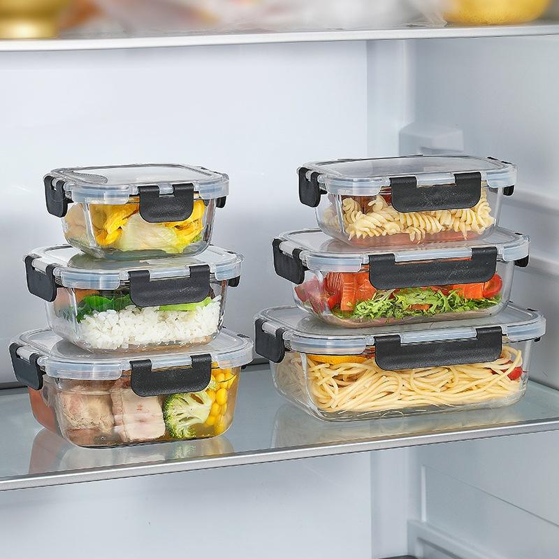 Leak Proof Glass Food Storage  - огляд і ціна Bento Box
