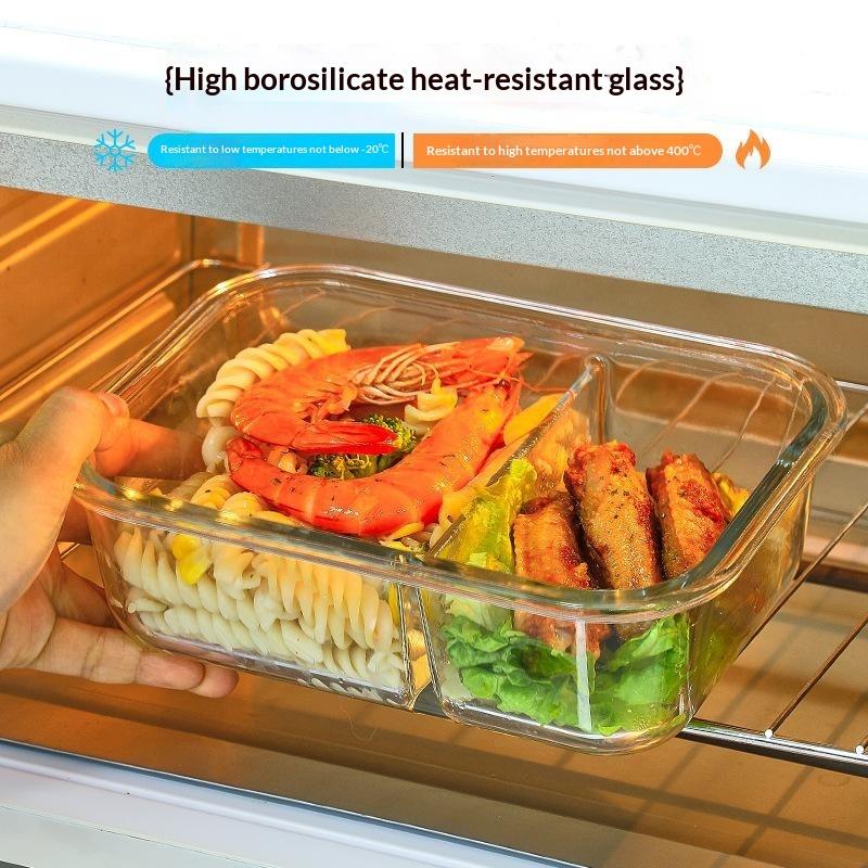 Leak Proof Glass Food Storage  - огляд і ціна Bento Box