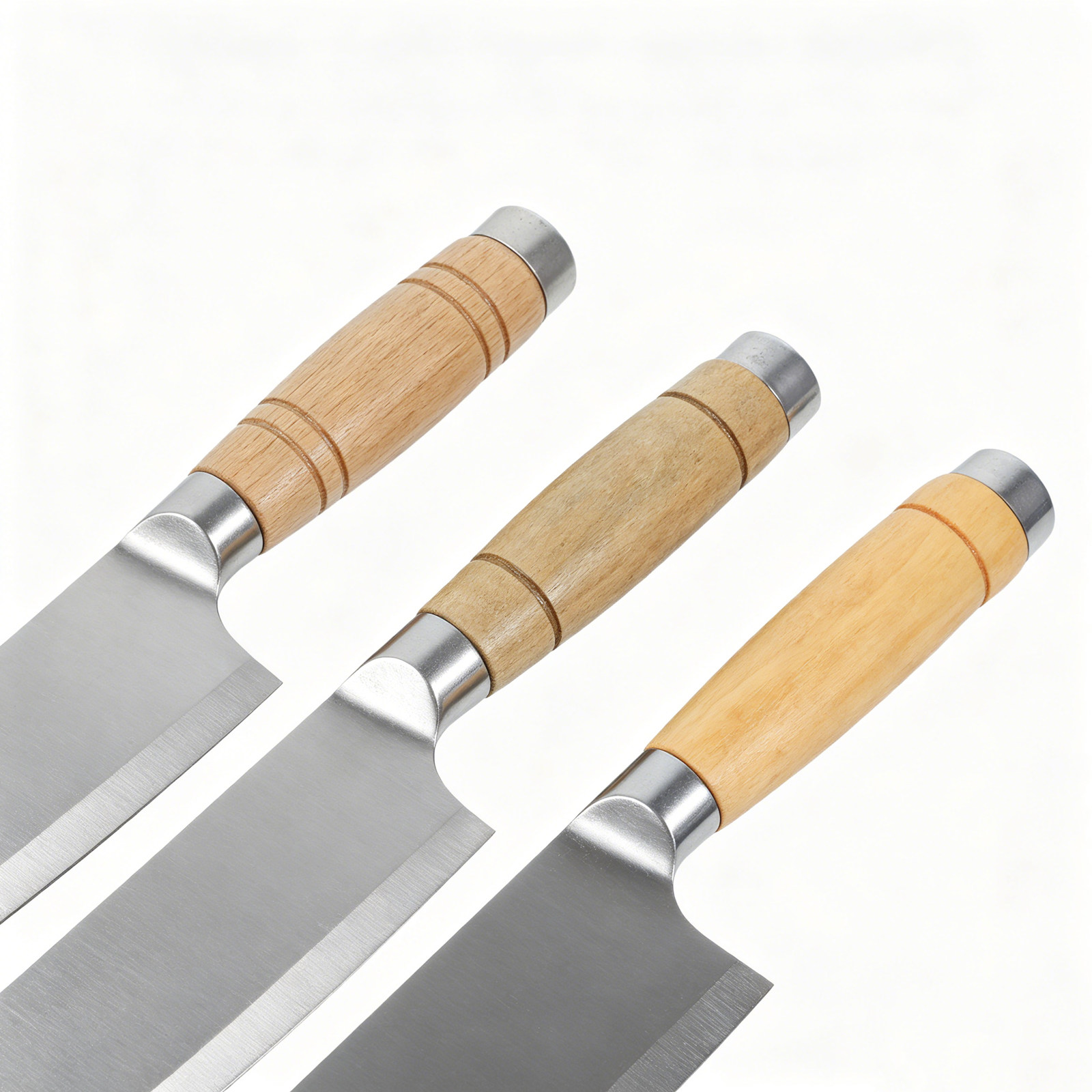 3Pcs Kitchen Knife Handle Natu - огляд і ціна Japanese Knife