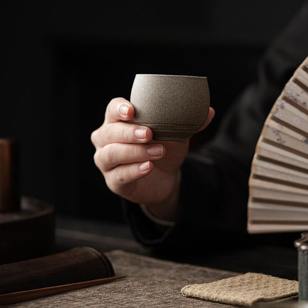 Kung Fu Tea Set Japanese Stone - огляд і ціна Japanese Pottery