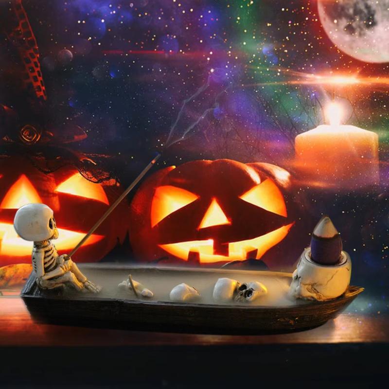 Creative Skull Boat Incense Ho - огляд і ціна Incense Holder