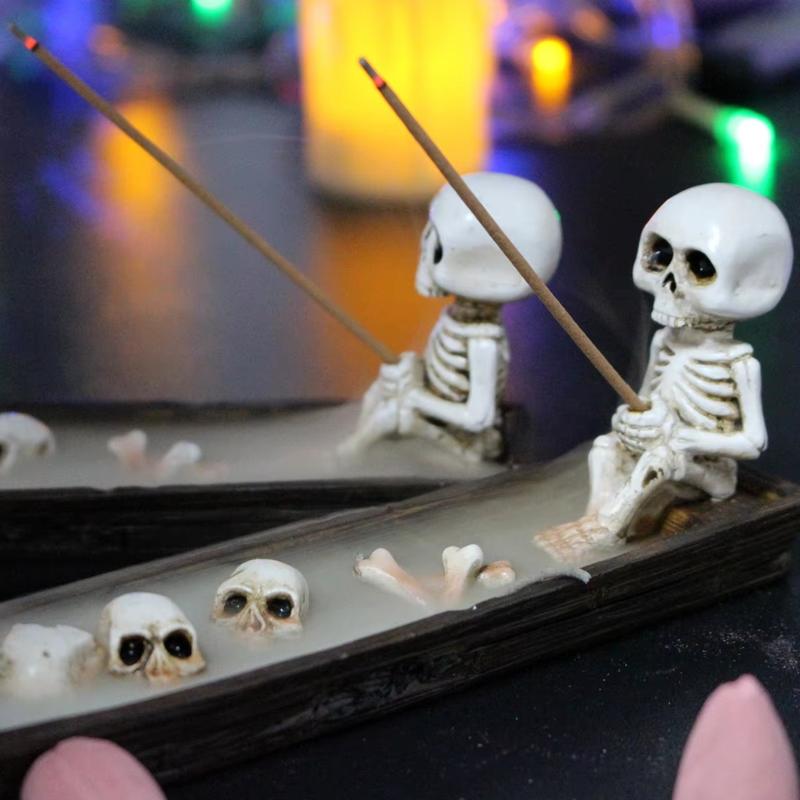 Creative Skull Boat Incense Ho - огляд і ціна Incense Holder