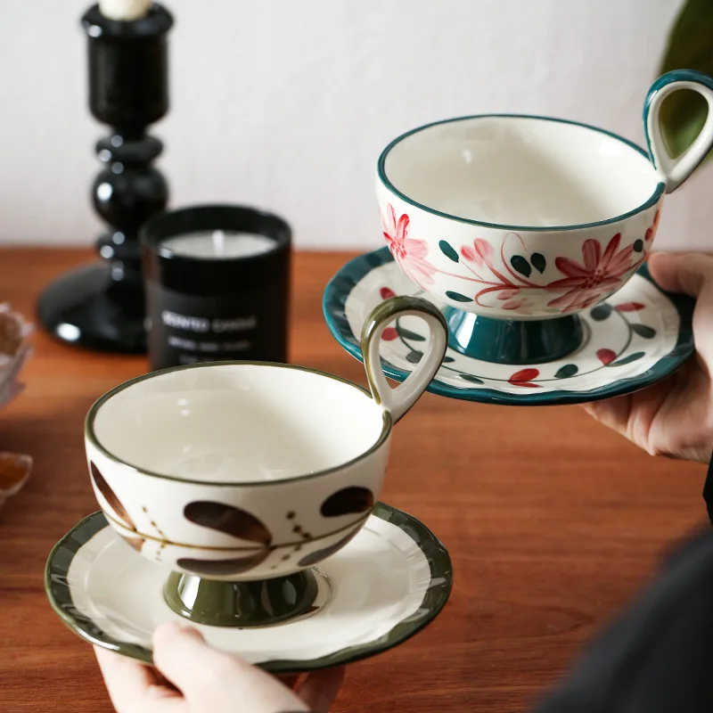 Coffee Cups Flower Tea Mug Han - огляд і ціна Japanese Tea