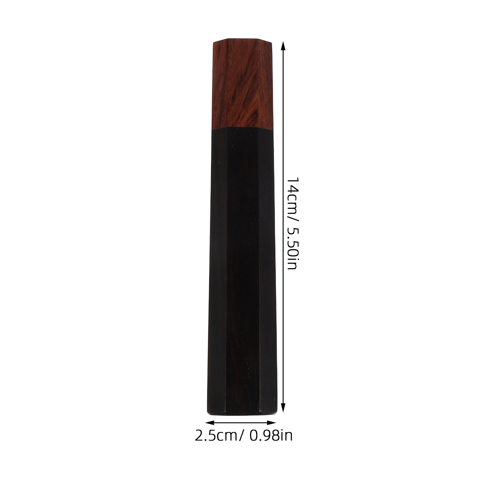 Octagonal Ebony Kitchen Knife  - огляд і ціна Japanese Knife