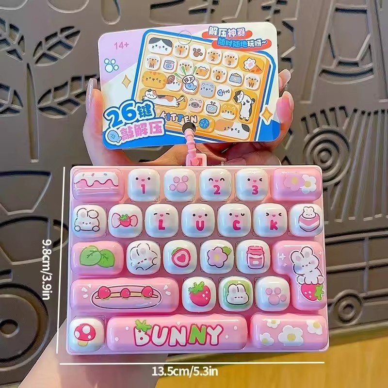 Portable squishy keyboard stre - огляд і ціна Japanese Snacks