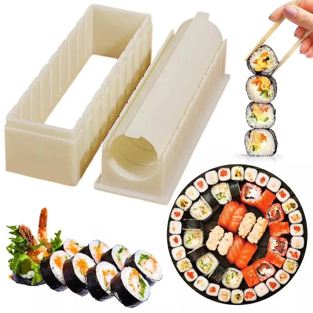Reusable Plastic Sushi Maker E - огляд і ціна Sushi Making Kit