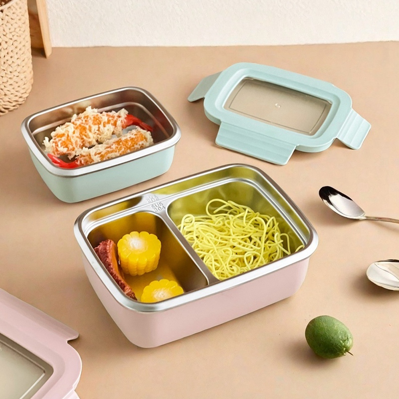 304 Stainless Steel Divided Be - огляд і ціна Bento Box